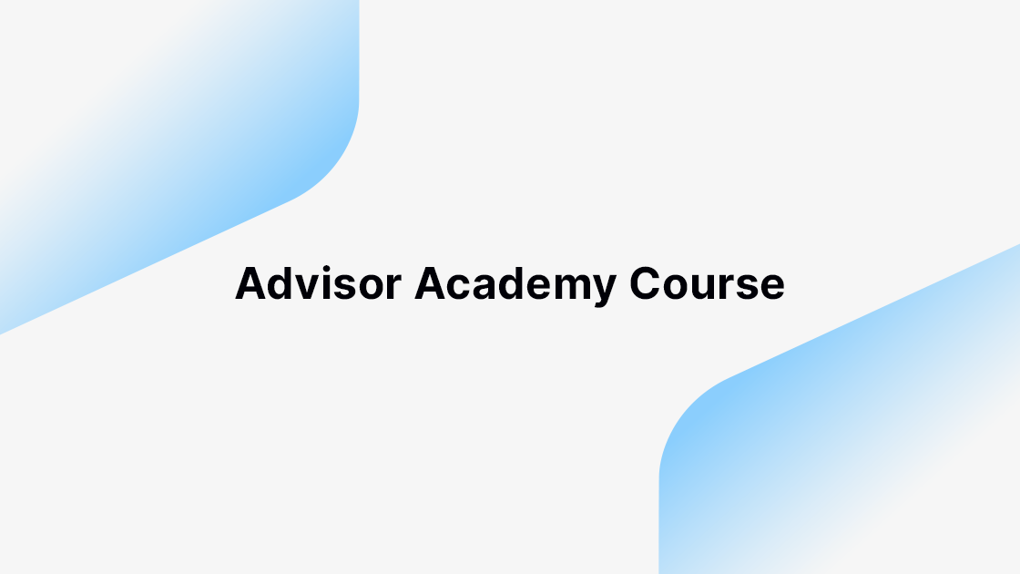 orion advisor academy course