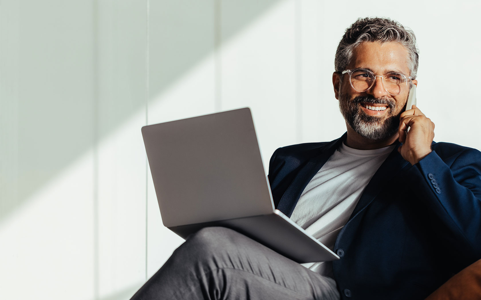 Man on laptop