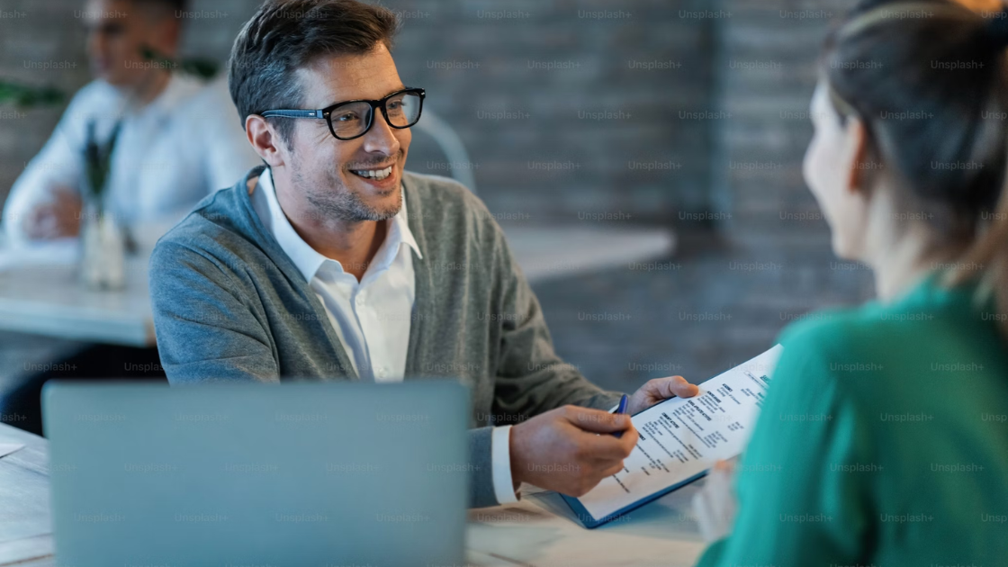 advisor and client