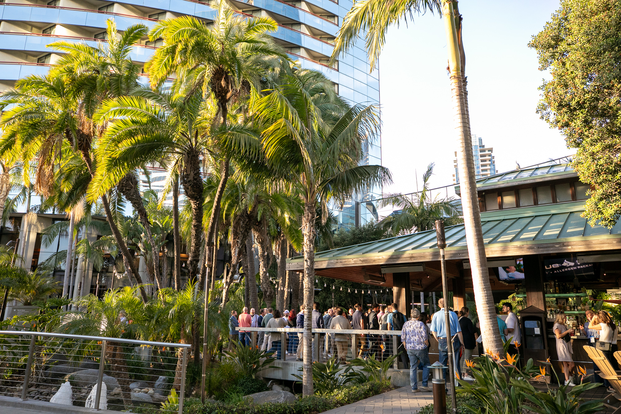 Poolside reception — Ascent 2026