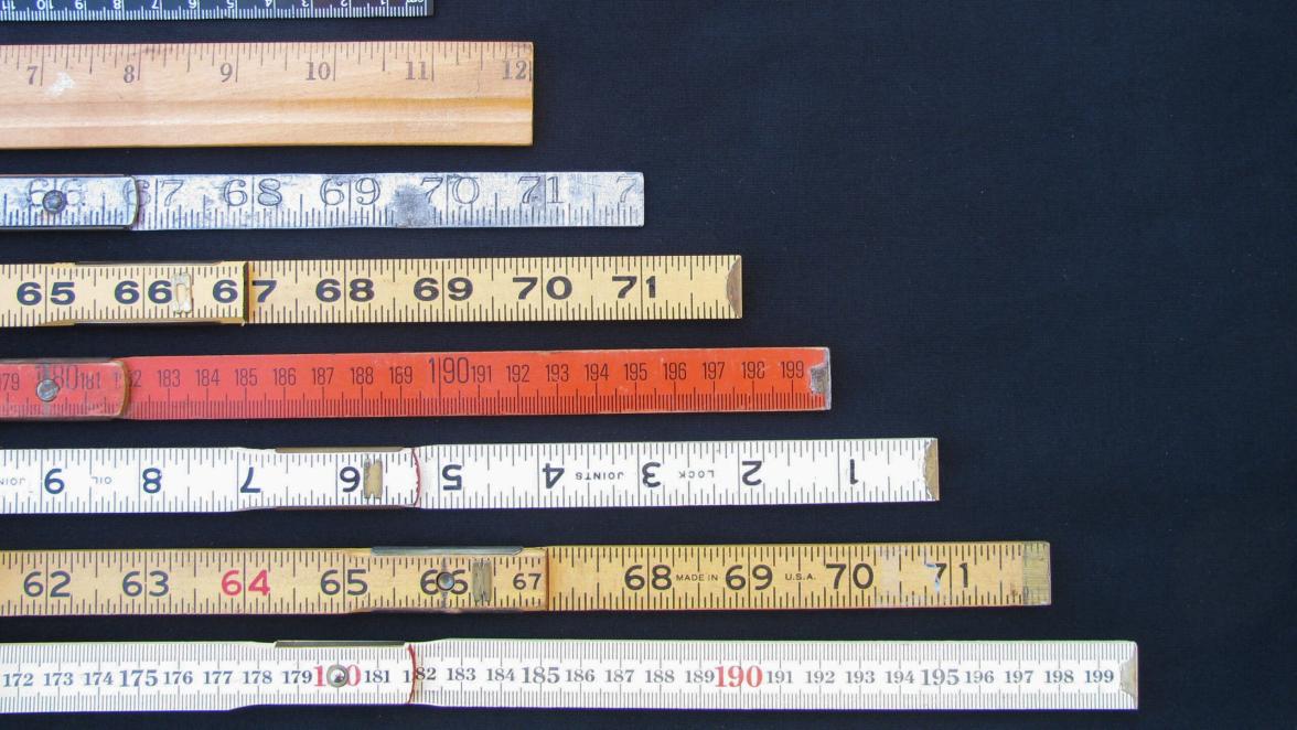 rulers-and-scales-in-metric-and-inches-represent-measurement-ac