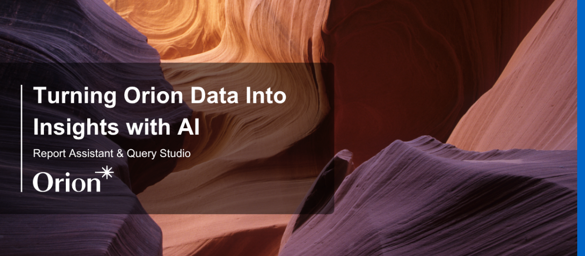 Turning Orion Data into Insights with AI