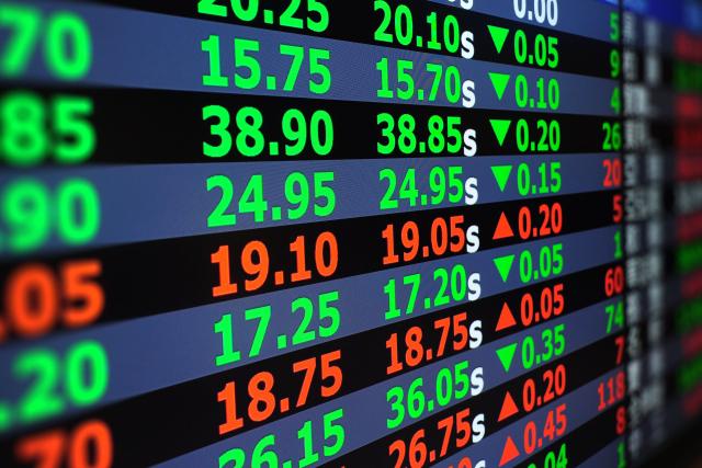 display-of-stock-exchange-market-quotes