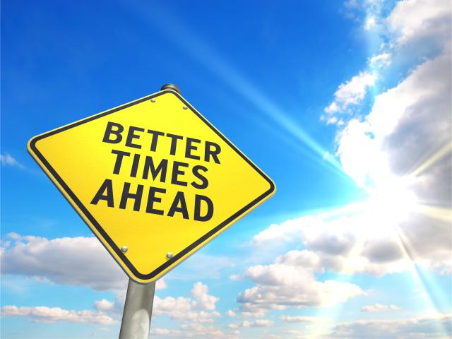 road-sign-better-times-ahead