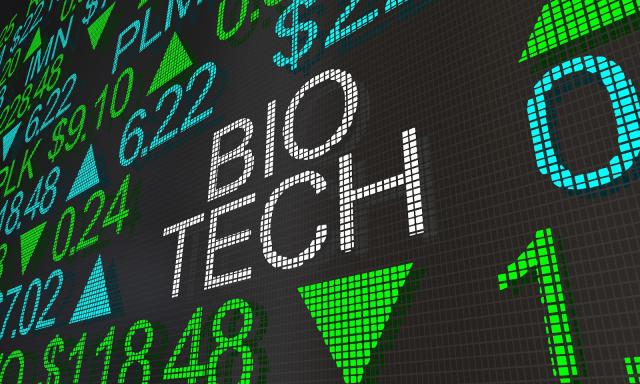 Bio Tech Health Care Stock Market Ticker Words 3d Illustration
