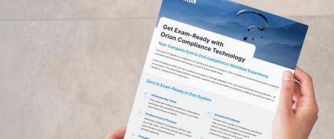 Orion Compliance Brochure