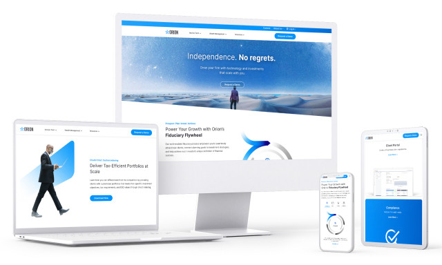Orion Launches New Website for Growth-minded Advisors