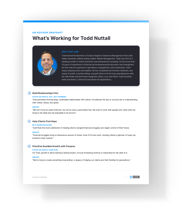 Todd Nutall Tipsheet