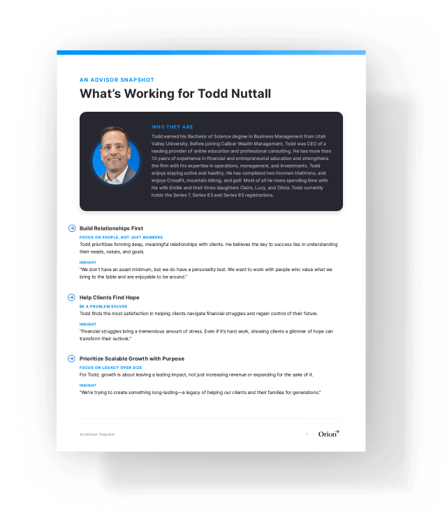 Todd Nutall Tipsheet